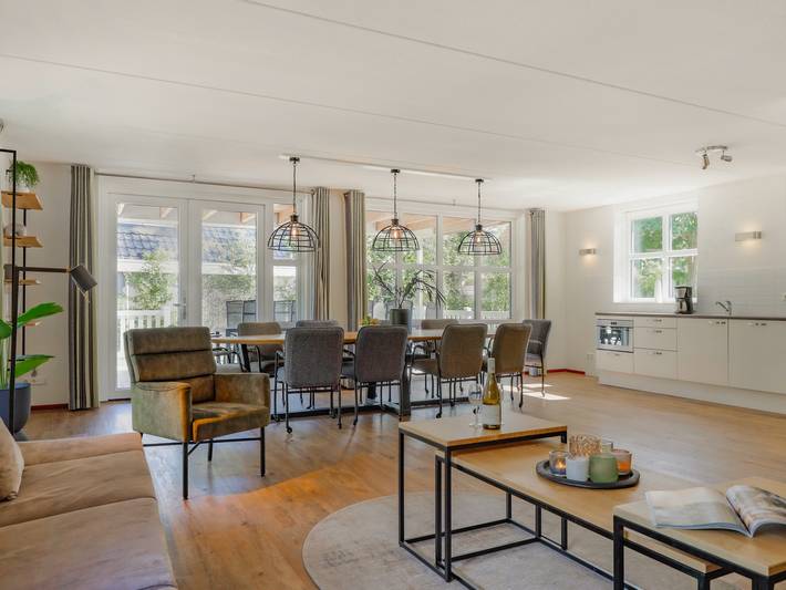Bungalow für 10 Personen mit Balkon/Terrasse in Nationalpark De Maasduinen