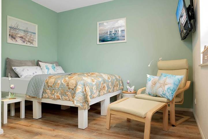 Ferienwohnung für 2 Personen, mit Terrasse und Garten in Wangern