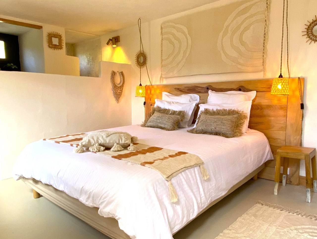 Le Mas de San Lou - Chambre d'hôtes et table d'hôtes - Chambre Bambou in Cabasse, Région de Brignoles