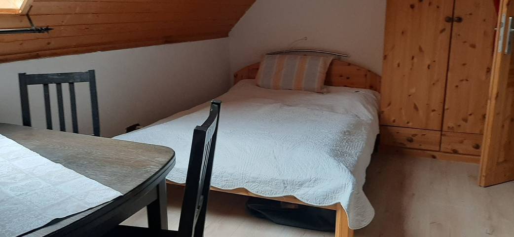 Ganze Ferienwohnung, Blaues Haus-Urlaub mit Alpakas oder nur eine schöne Unterkunft in der schaalseergion in Carlow, Nordwestmecklenburg (Wismar und Umgebung)
