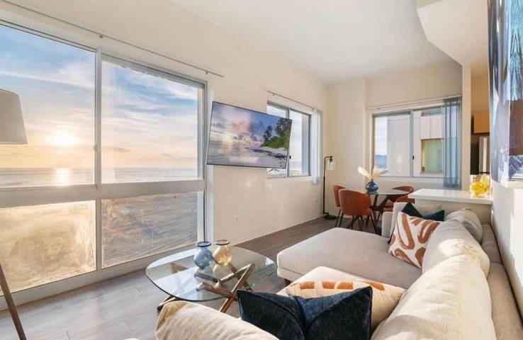 Ferienwohnung für 3 Personen, mit Pool und Ausblick, mit Haustier in Santa Monica