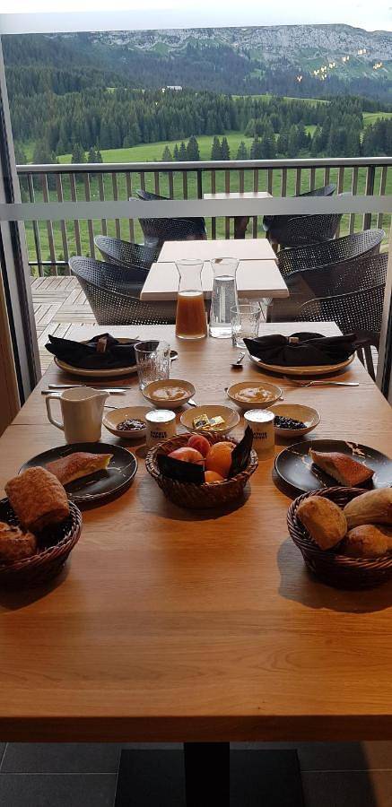 Hôtel pour 2 personnes avec terrasse in Plateau des Glières, Fillière