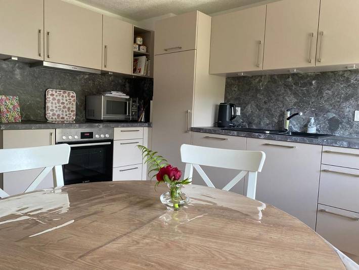 Appartement de vacances pour 4 personnes, avec vue et jardin