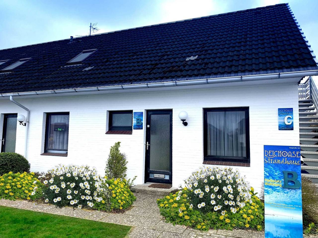 Ganze Ferienwohnung, Deichoase Strandhaus - Strandhaus C in Friedrichskoog-Spitze, Friedrichskoog
