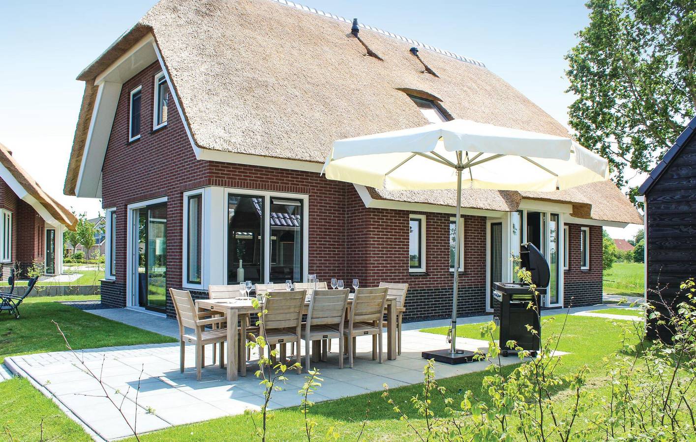 Ferienhaus für 8 Personen mit Terrasse in Idskenhuizen, Ijsselmeer