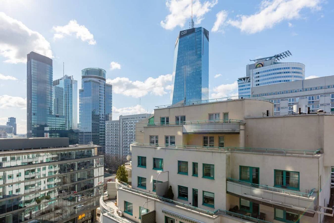 Entire studio, Grzybowska 6 10 Cozy Studio with A C Warsaw in Warsaw Śródmieście, Warsaw