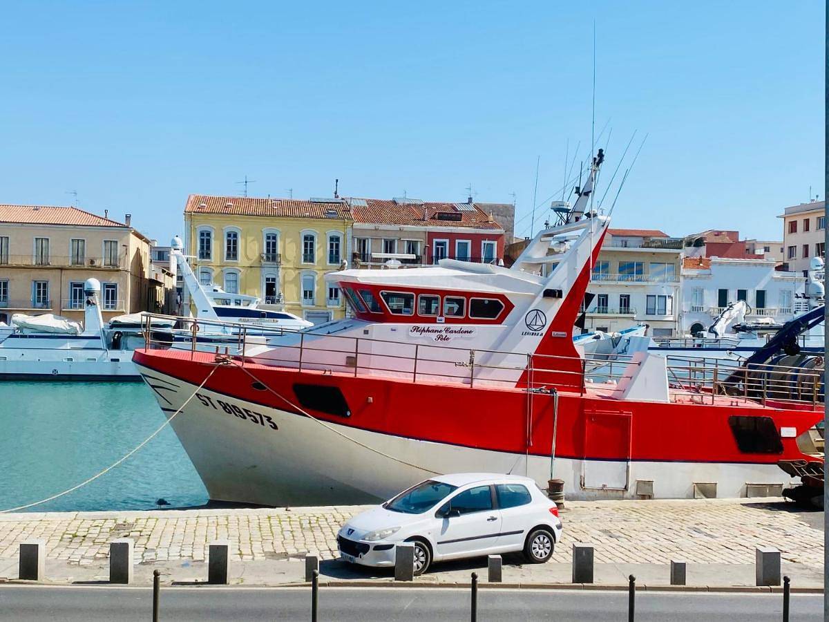 Appartement entier, ''La Marine'' T2 en plein centre, vue sur le canal in Sète, Côte méditerranéenne (France)