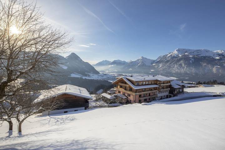 Pension für 4 Personen, mit Terrasse und Sauna sowie Ausblick, mit Haustier in Kufstein Umgebung