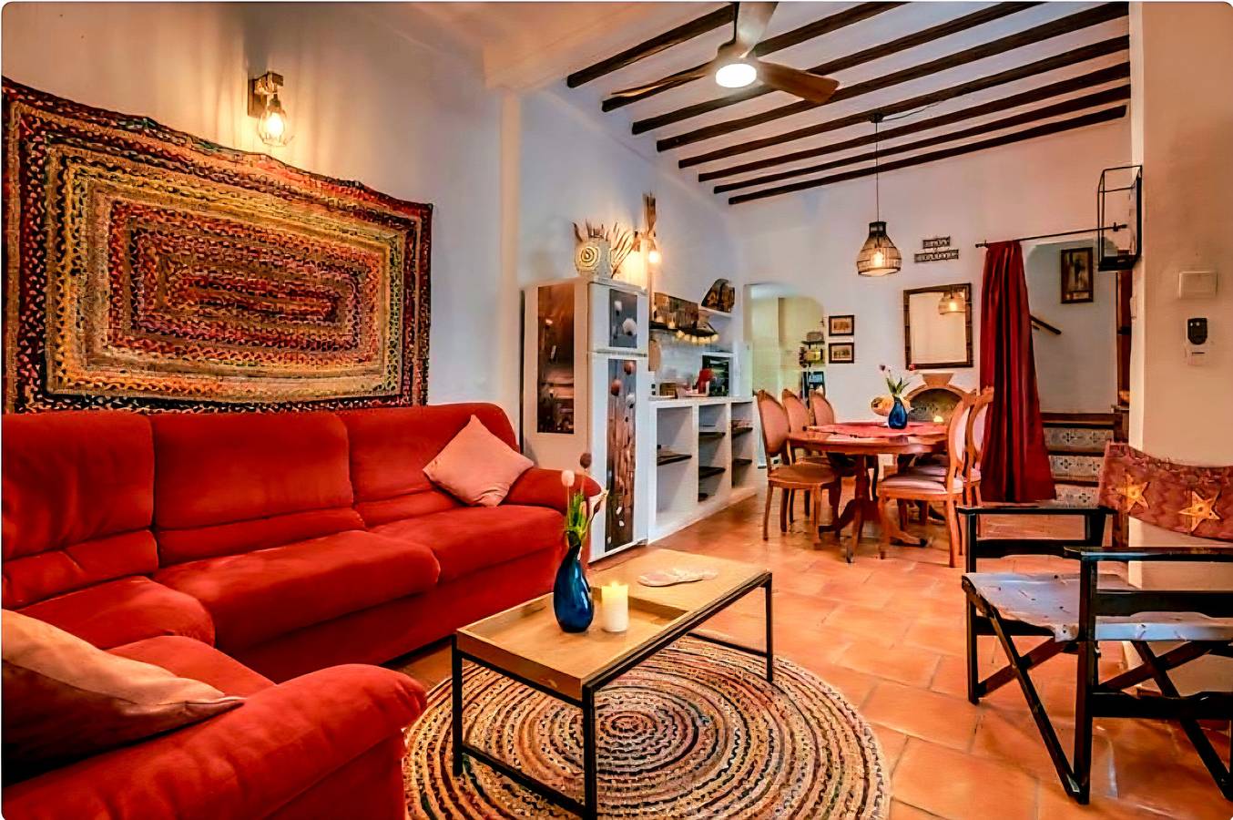 Casa amarilla con Wifi y aire acondicionado in Callosa de Ensarriá, Costa Blanca