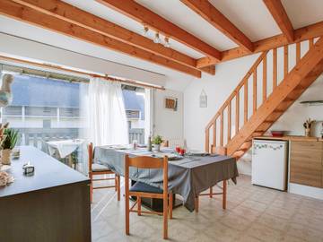 Gîte pour 4 personnes, avec balcon dans Plage du Men Du