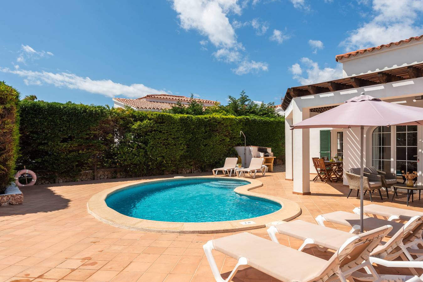 Villa Rouss in Cala en Porter, Municipio de Alaior