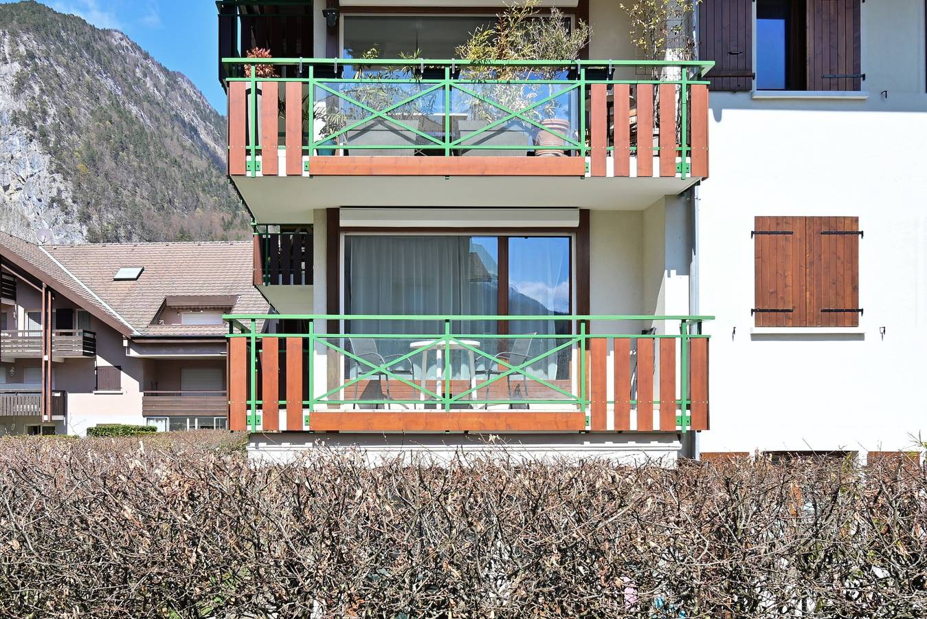 Ganze Wohnung, Geräumige Ferienwohnung für 6 Pers. – Am See, Ski-in/Ski-out, Balkon & Wlan in Thônes, Annecy und Umgebung