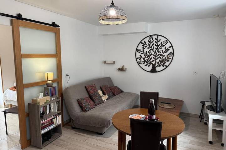 Gîte pour 2 personnes, avec jardin