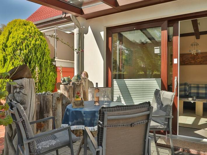 Ferienhaus mit Meerblick für 4 Personen, mit Garten und Terrasse