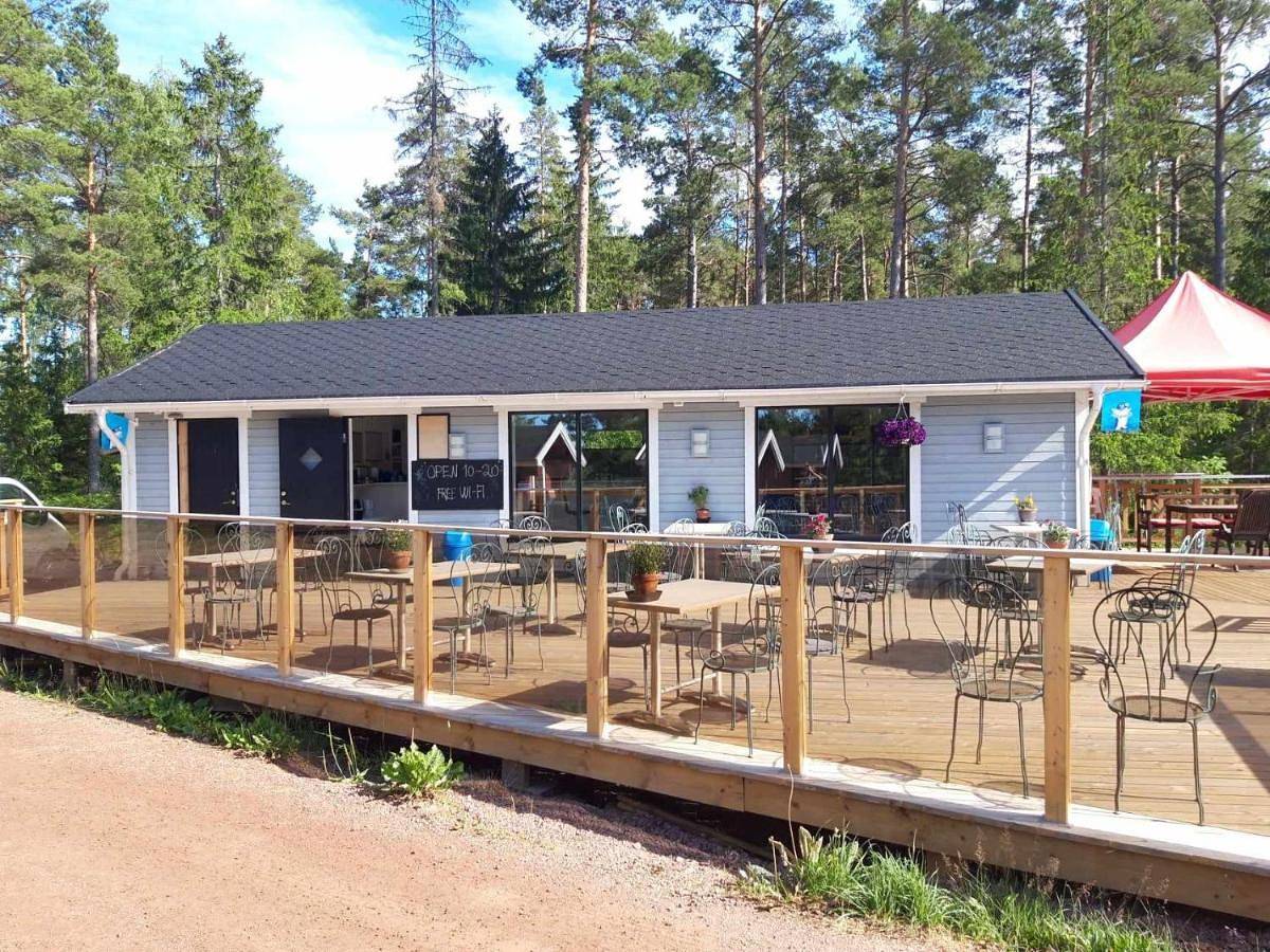 Svinö Camping Lodge in Lumparland, Åland