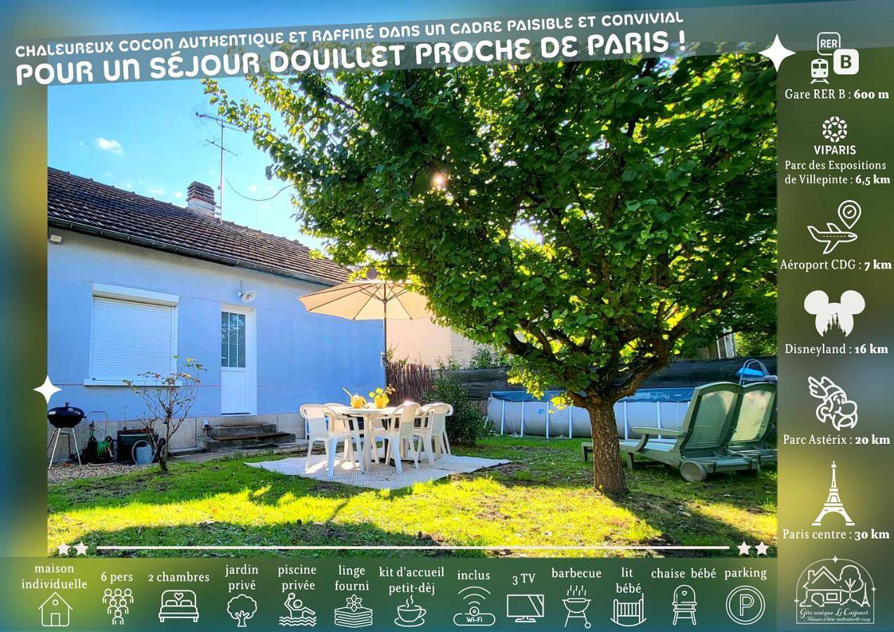 Holiday Home in Villeparisis, Seine-et-Marne