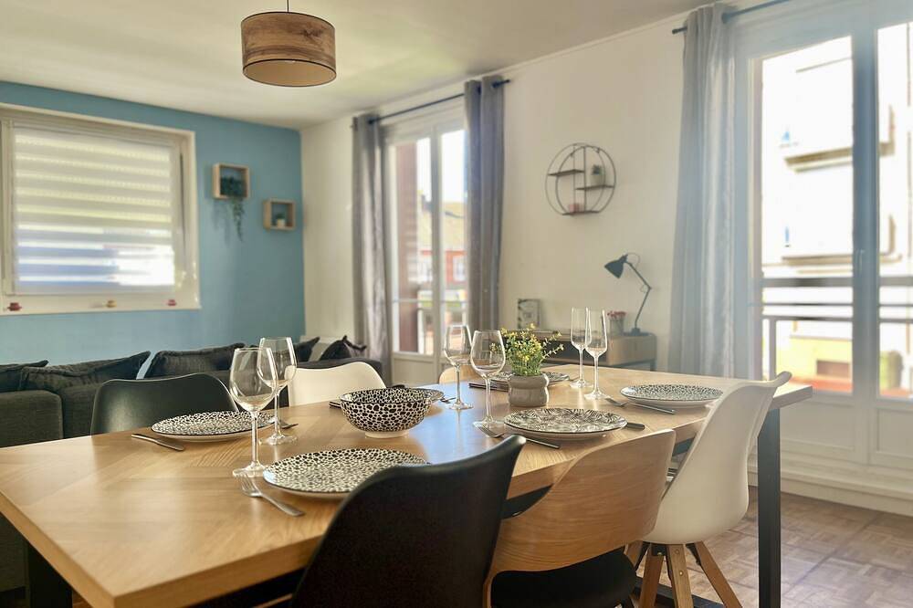 Ganze Wohnung, Apartment-Familie-Ensuite-Le Familial in Calais, Calais und Umgebung