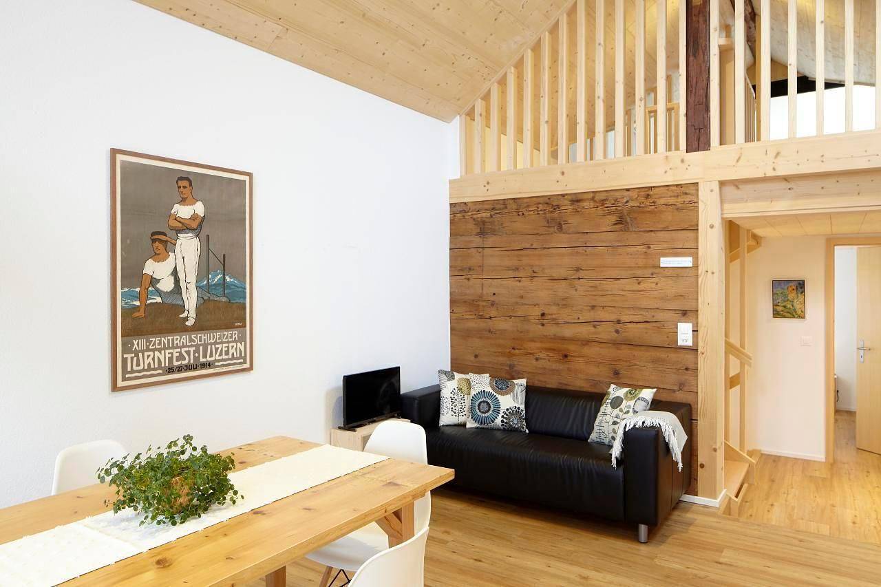 Ganze Ferienwohnung, Appartement "Rothorn" mit Bergblick in Brienzwiler, Berner Oberland