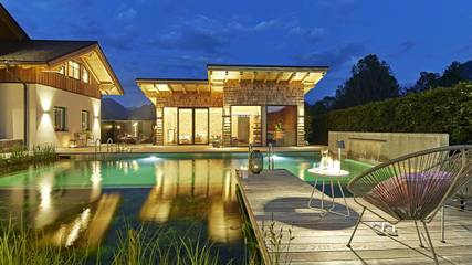 Ferienwohnung für 2 Personen, mit Sauna und Pool sowie Garten in Bad Aussee