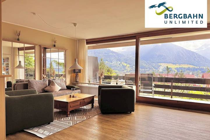 Ferienwohnung für 4 Personen, mit Sauna und Garten sowie Balkon in Oberstdorf