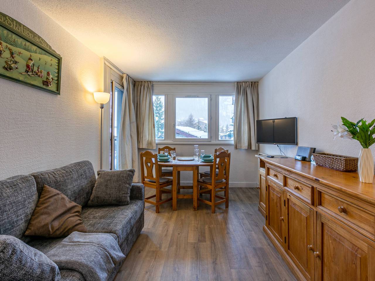 Appartement entier, Appartement skis aux pieds avec parking couvert et Wifi au cœur de Val d'Isère in Val-d'Isère, Massif de la Vanoise