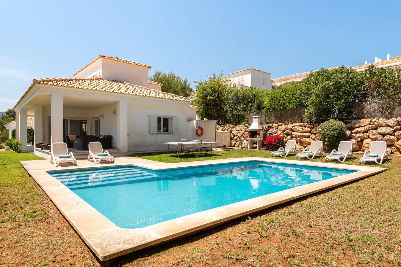 Villa Arual in Coves Noves, Es Mercadal
