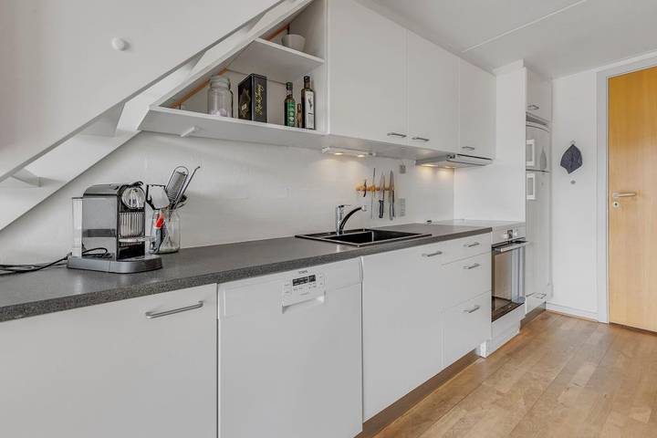 Ferienhaus mit Meerblick für 4 Personen, mit Balkon/Terrasse und Sauna sowie Terrasse und Pool in Vejers Strand - 4