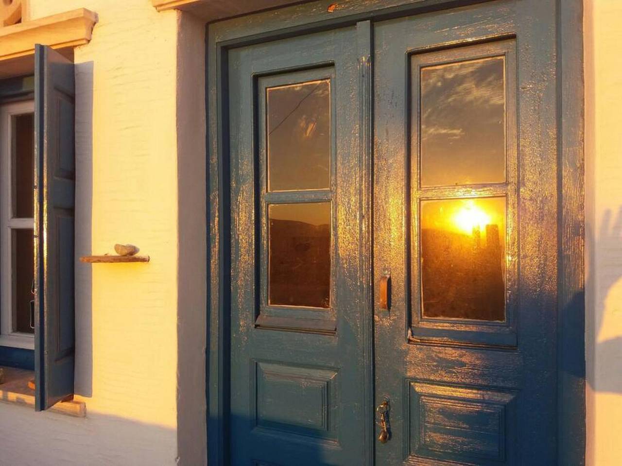 Daphnis:the artist's house in Tinos