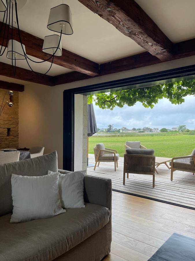 Ferienhaus für 6 Personen, mit Terrasse und Garten sowie Ausblick in Île-Grande