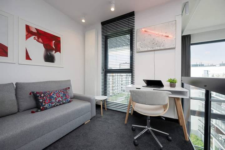 Appartement entier, Warsaw | Anny German 3A | Two-storey Apartment | Air conditioning in Żoliborz, Varsovie