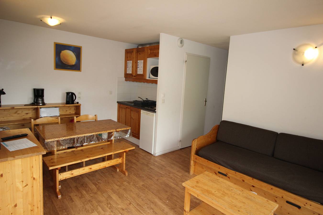 Ganze Ferienwohnung, Ferienwohnung für 4 Personen mit Balkon/Terrasse in La Norma, Villarodin-Bourget