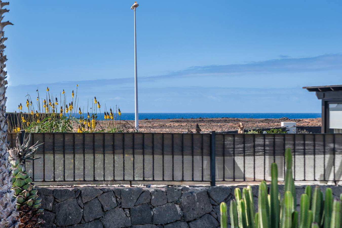 Holiday Home “Villa Tania” with Sea View, Mountain View, Pool, Garden, Terraces & Wi-Fi in Montaña Roja, Yaiza
