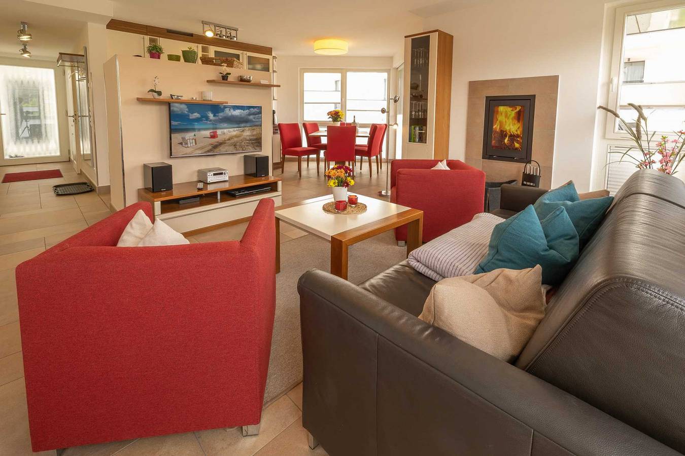 Apartamento vacacional entero, Strandvilla Baabe 7 - Strandfeuer in Strand Baabe, Baabe