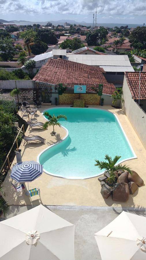 Casas e apartamentos de temporada para 2 pessoas, com vista e balcão em Iguaba Grande