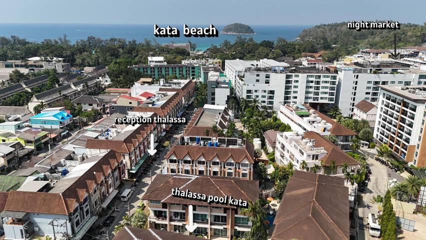 Maison d’hôte pour 2 personnes, avec bassin pour enfant et vue ainsi que jardin et piscine à Kata Beach - 2