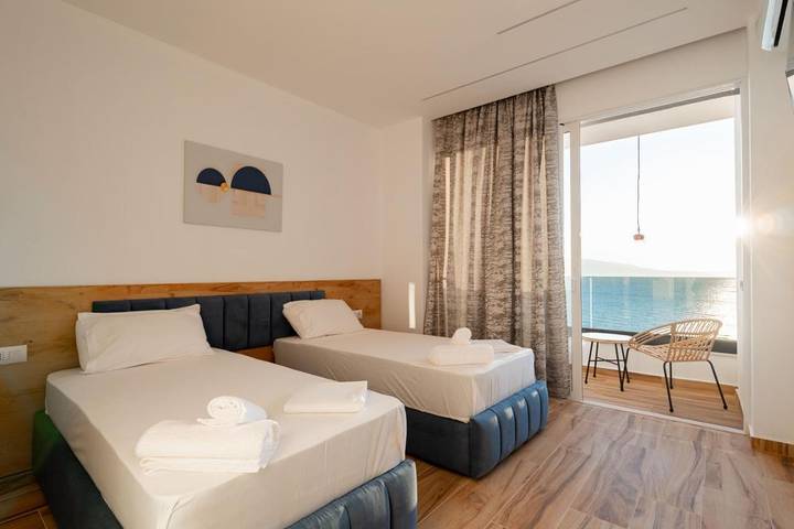 Maison d’hôte pour 4 personnes, avec balcon et vue à Saranda - 4