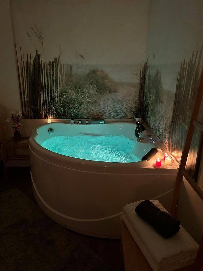 Appartamento per 3 persone, con giardino e idromassaggio a Capaccio