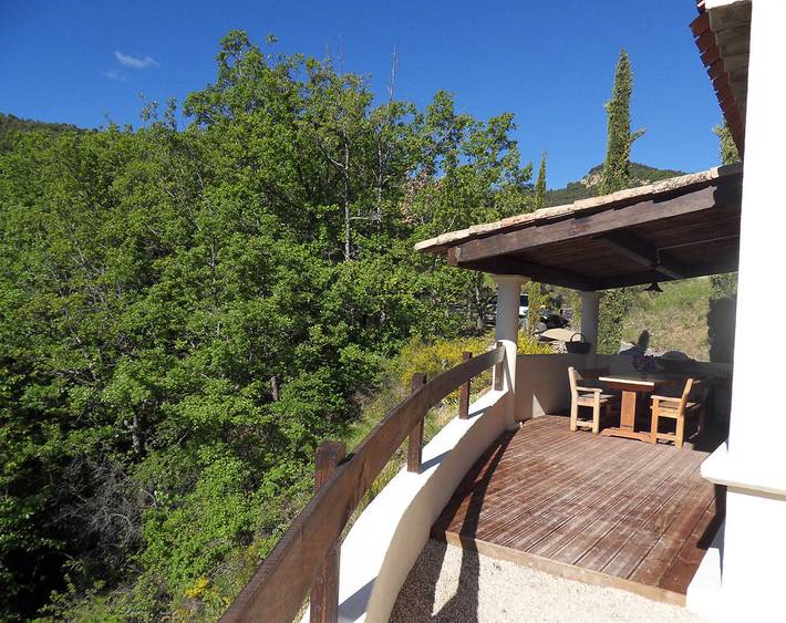 Gîte für 2 Personen, mit Terrasse und Garten sowie Pool und Ausblick in Alpes-de-Haute-Provence - 4