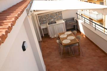 Cottage pour 2 personnes, avec terrasse à Balestrate