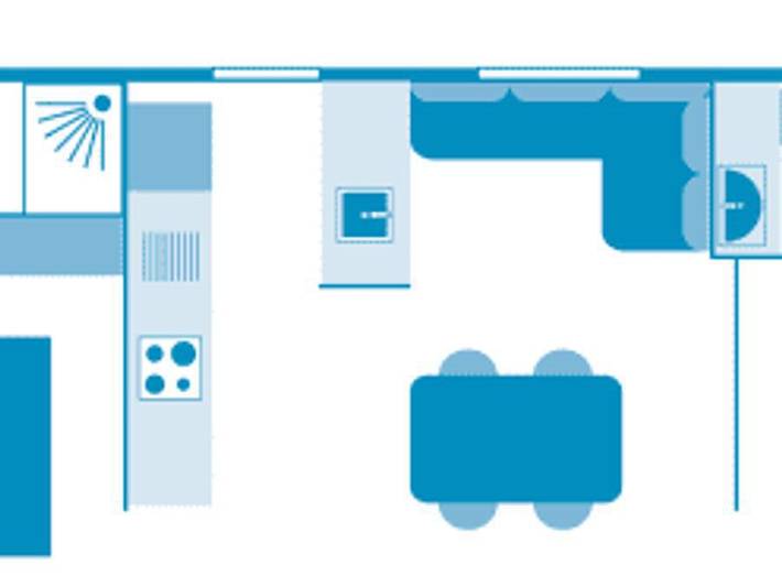 Camping pour 4 personnes, avec bassin pour enfant à Millau - 3