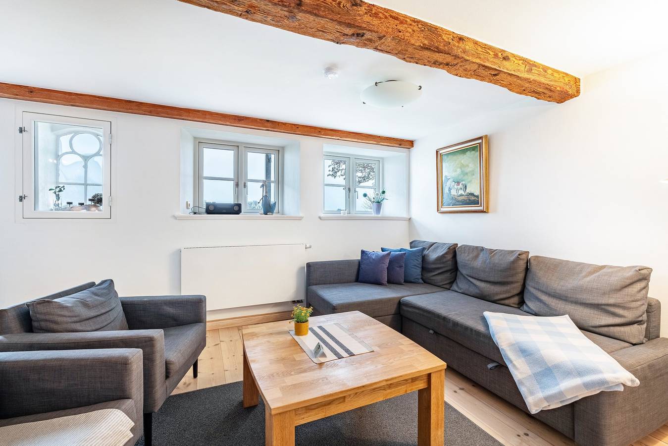 Ganze Wohnung, Ferienwohnung 'Am Halbmond 1' mit Privatterrasse, Gemeinschaftsgarten und Wi-Fi in Hellschen-Heringsand-Unterschaar, Nordseeküste