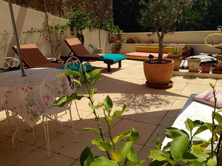 Maison de vacances pour 4 personnes, avec Terrasse ainsi que Jardin et Vue