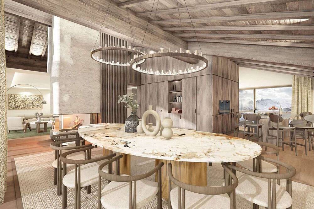 Ganze Wohnung, Luxus-Penthouse in Courchevel mit Ski-in und Wellnessbereich in Courchevel 1850, Saint-Bon-Tarentaise