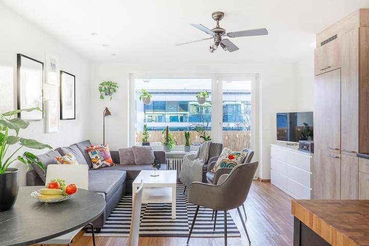 Appartamento per 6 persone, con Balcone e Panorama a Basilea