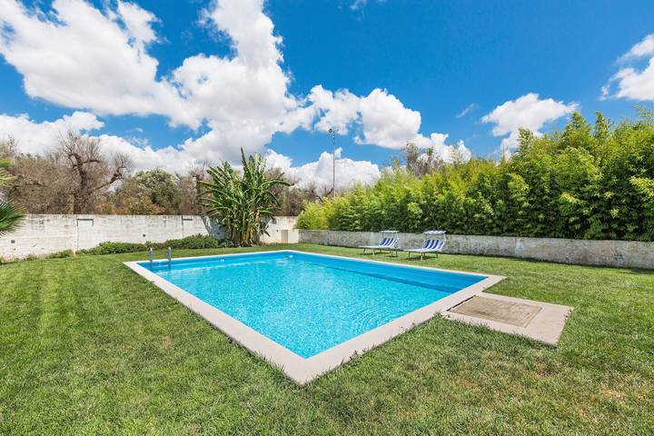 Casa vacanza per 9 persone, con Giardino e Piscina a San Pancrazio Salentino