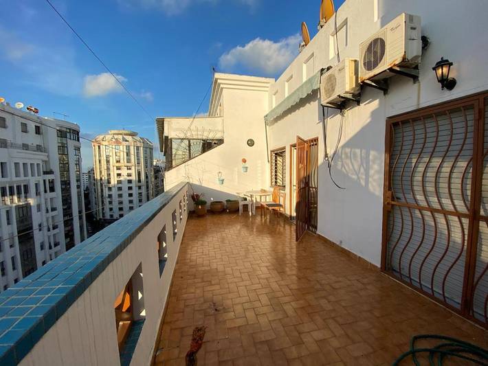 Location de vacances pour 6 personnes, avec terrasse et vue, animaux acceptés à Tanger