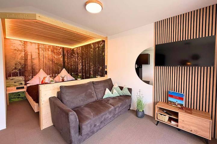 Ferienwohnung für 4 Personen, mit Garten und Balkon in Nesselwang