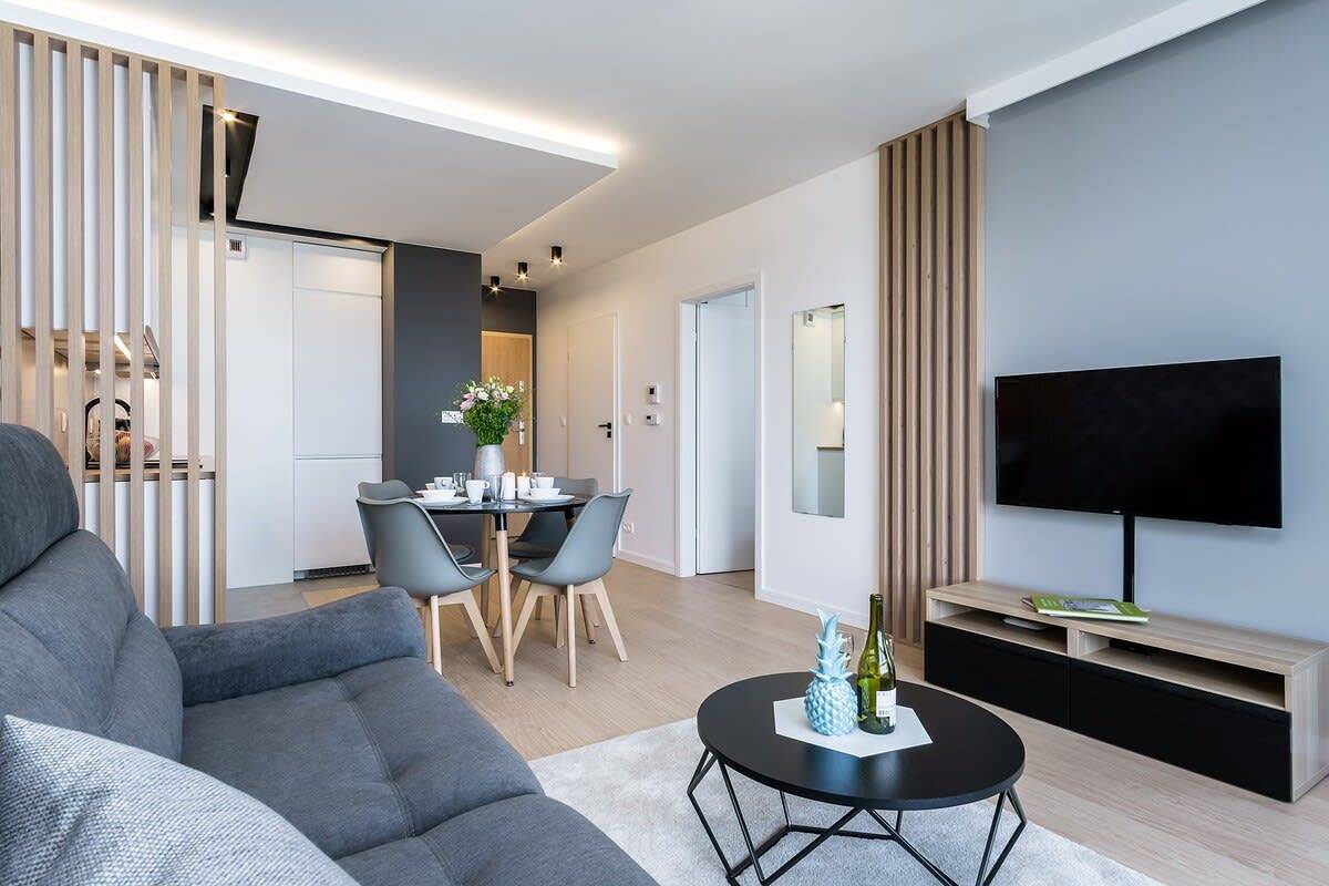 Entire apartment, Laguna apartament 15 piętro, widok na morze | Laguna apartment 15th floor, sea view in Przymorze, Gdansk
