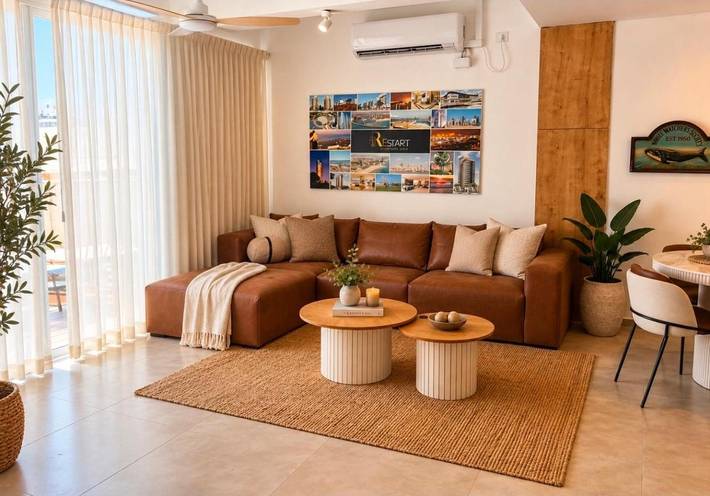 Appartement de vacances pour 5 personnes, avec balcon et piscine, adapté aux familles - 1