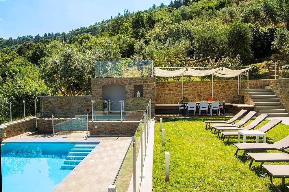 Ferienvilla "Fonte Vento" mit Infinity-Pool in Cortona, Arezzo Provinz